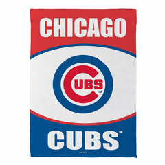 Chicago Cubs Suede Garden Flag