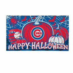 Chicago Cubs Halloween PVC Mat, 28"x16"