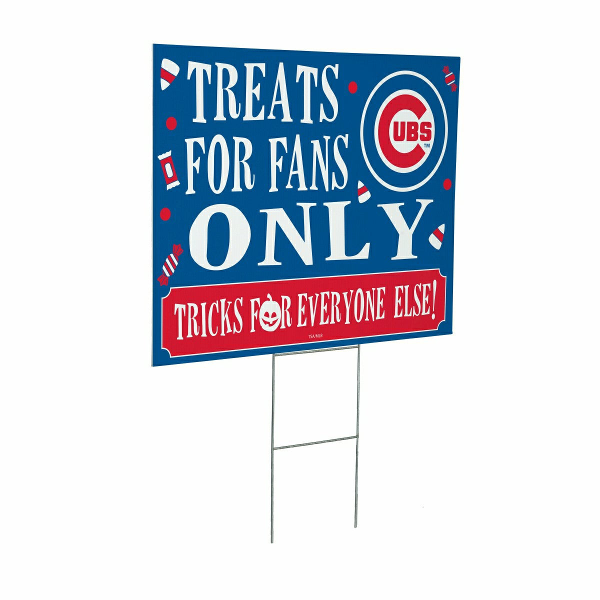 Chicago Cubs Yard Sign, Halloween Treats for Fans