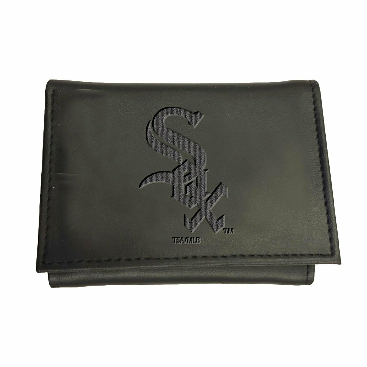Chicago White Sox Tri-Fold Wallet Black