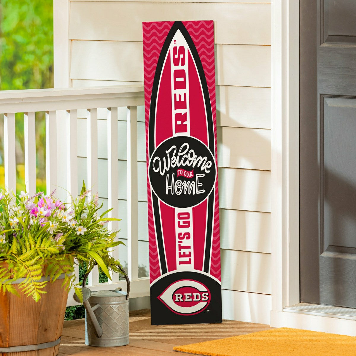 Cincinnati Reds Summer Seasonal Surfboard ECM Exclusive 47" Single Sid