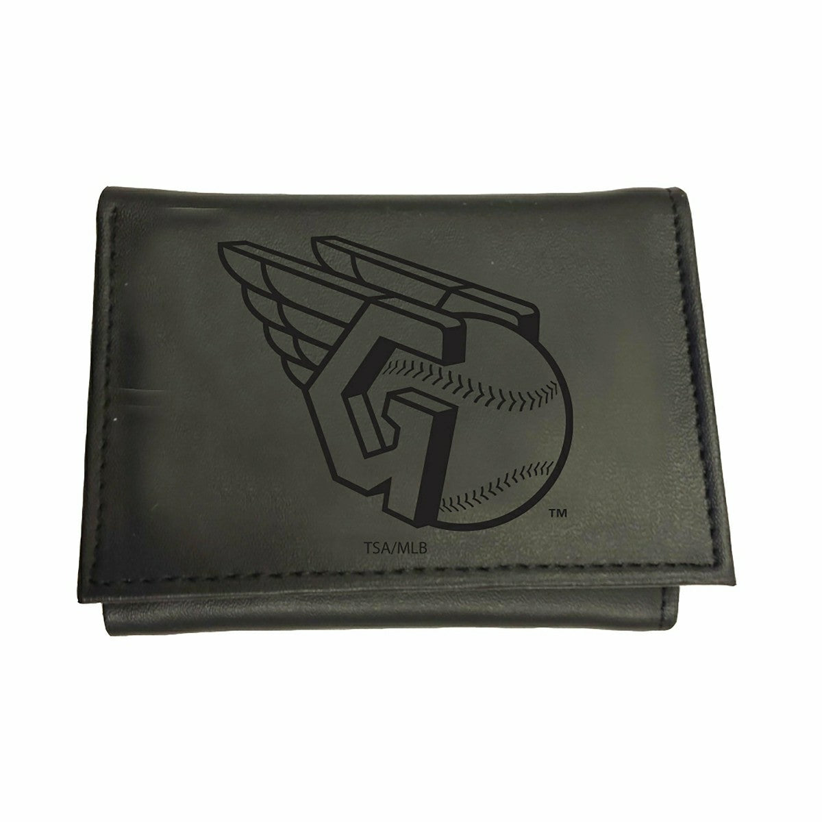 Cleveland Guardians Tri-Fold Wallet Black