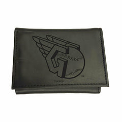 Cleveland Guardians Tri-Fold Wallet Black