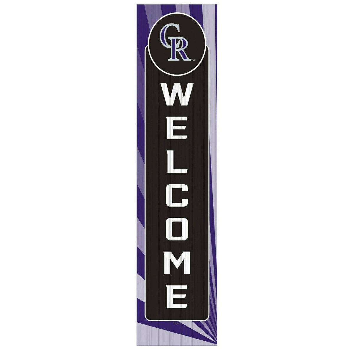Colorado Rockies, Summer Seasonal Leaner, 46" Single Sided