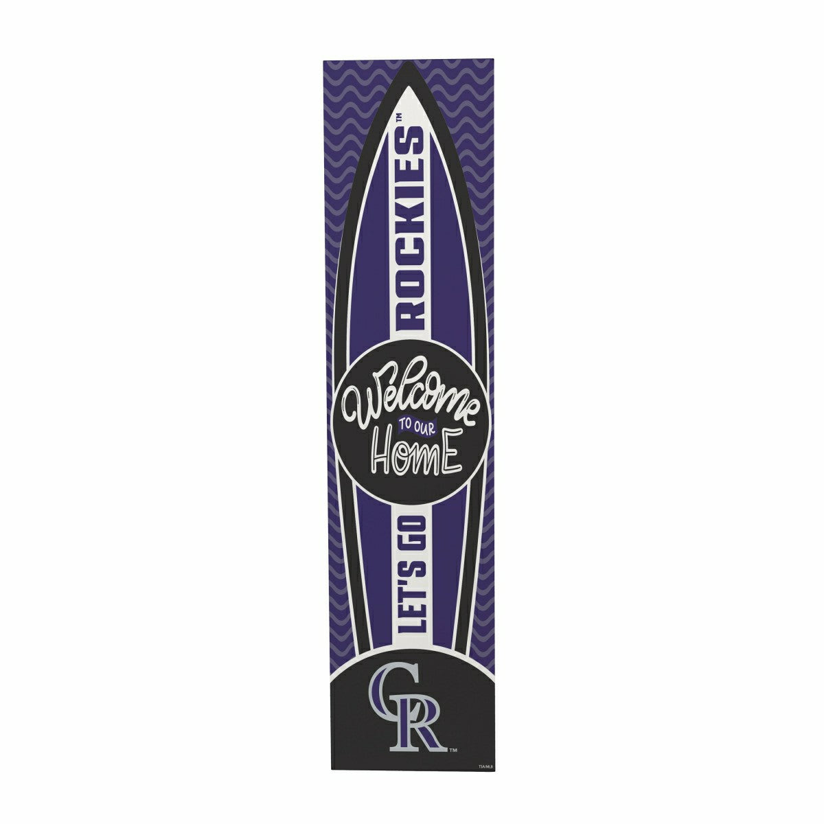 Colorado Rockies Summer Seasonal Surfboard ECM Exclusive 47" Single Si