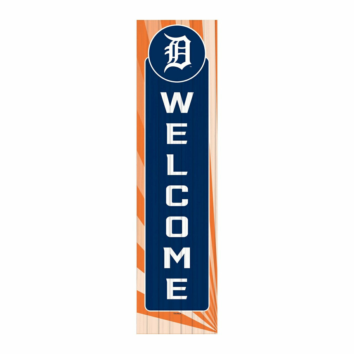 Detroit Tigers, Summer Seasonal Leaner, 46" Single Sided