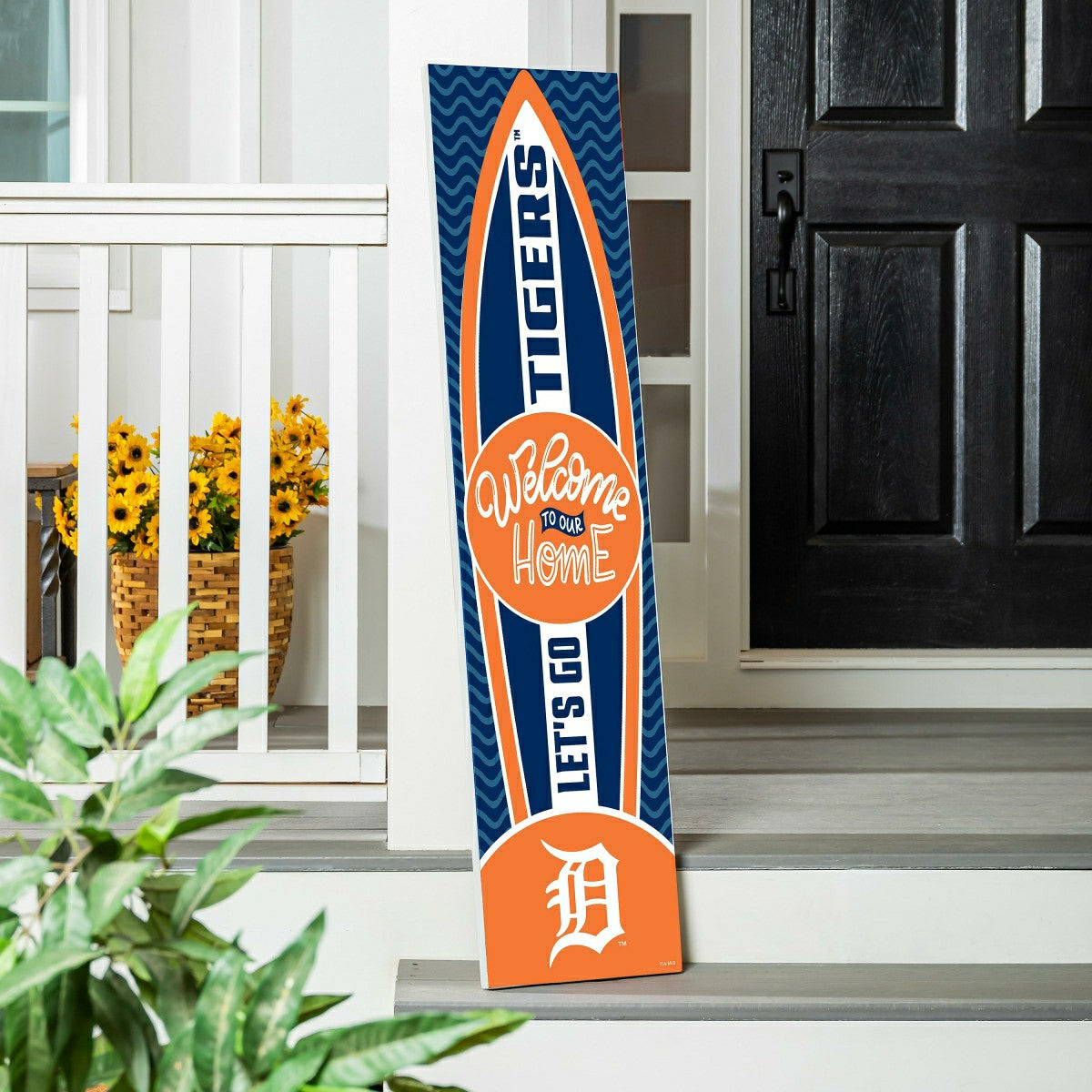 Detroit Tigers Summer Seasonal Surfboard ECM Exclusive 47" Single Side