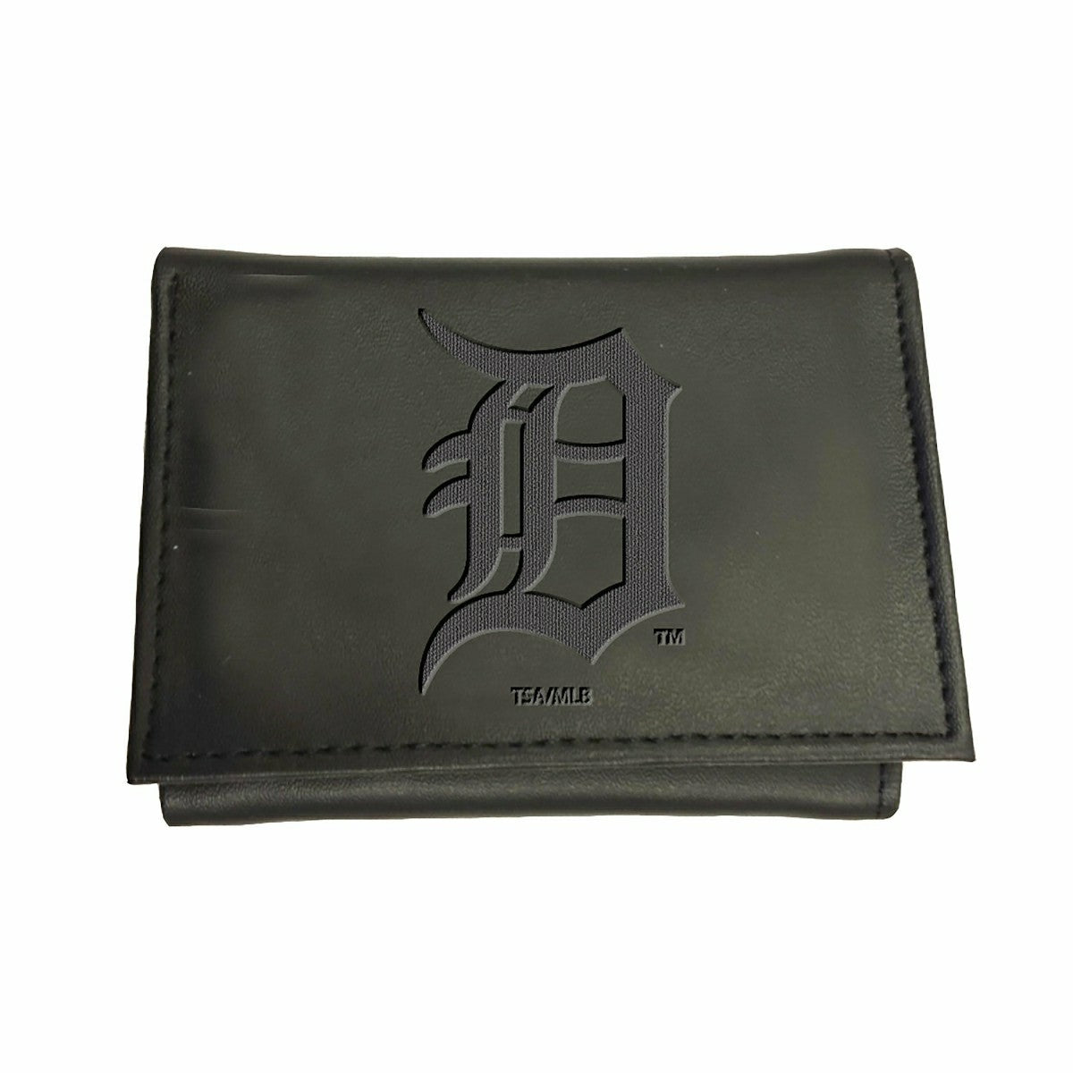 Detroit Tigers Tri-Fold Wallet Black