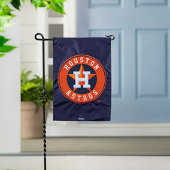 Houston Astros Appliqué Garden Flag