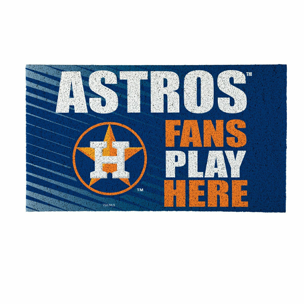 Houston Astros Fan Mat, 28"x16"