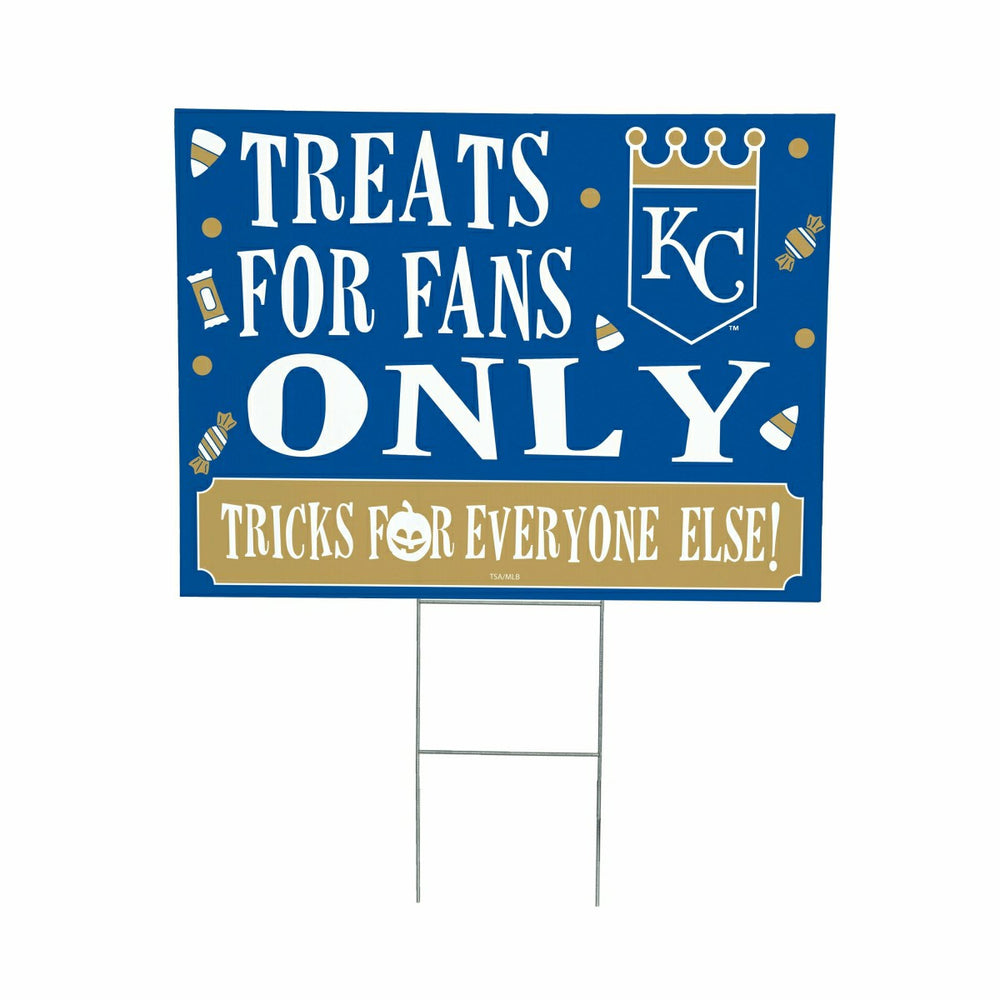 Kansas City Royals Coroplast Yard Sign, Halloween Treats for Fans