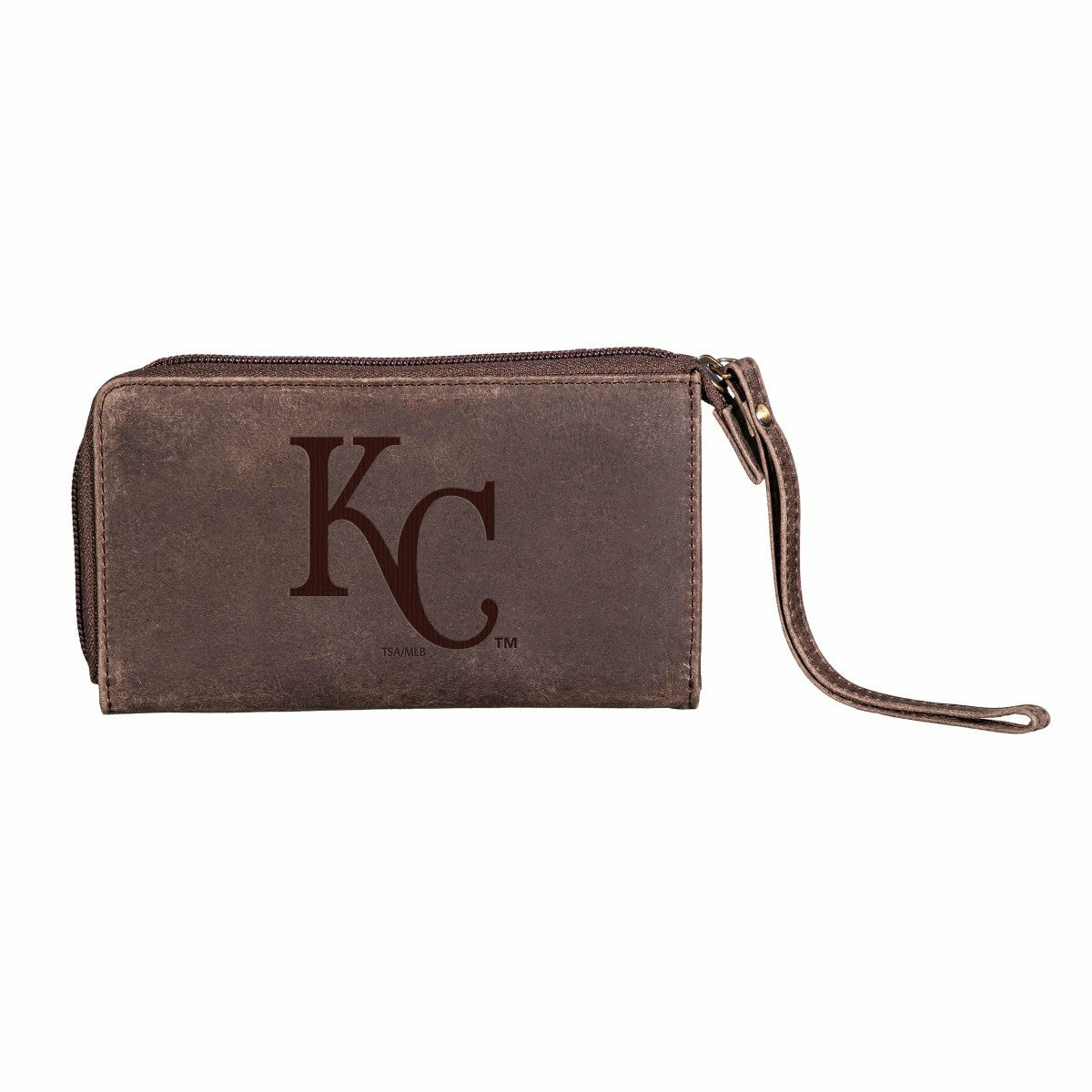 Kansas City Royals Wristlet Wallet Brown