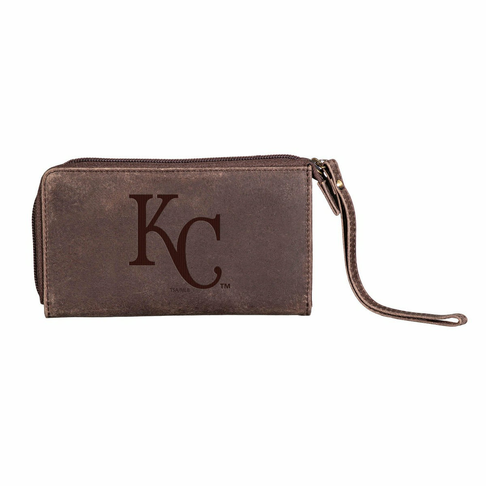 Kansas City Royals Wristlet Wallet Brown