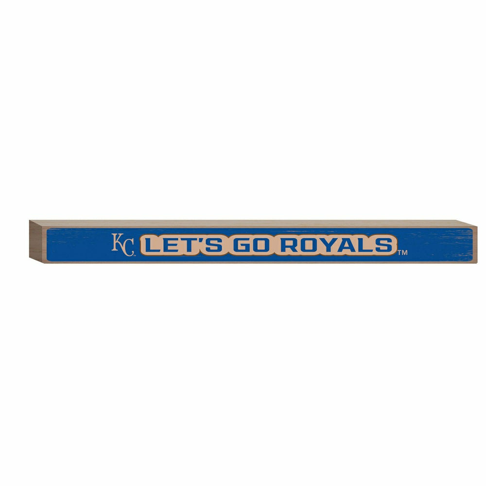 Kansas City Royals Engraved Wood Sign, 1.5" x 18"