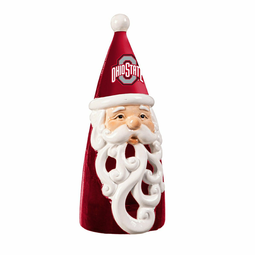 Ohio State University Santa LED Statuary, 8"