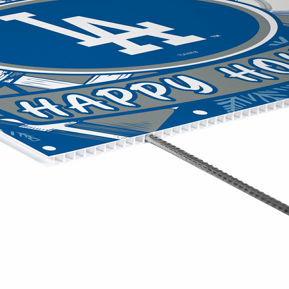 Los Angeles Dodgers Yard Sign, Holiday