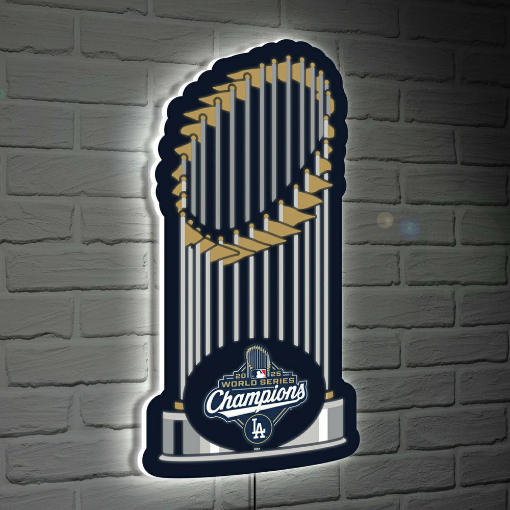 Los Angeles Dodgers, World Series 2025 LED Wall Decor, Edgelite, Shape