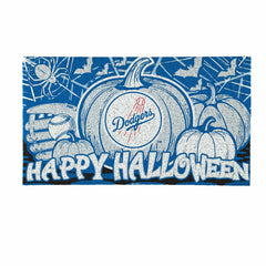 Los Angeles Dodgers Halloween PVC Mat, 28"x16"