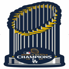 Los Angeles Dodgers LED Wall Decor, Edgelite, WS24 Champions, Trophy S