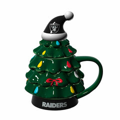 Las Vegas Raiders, Holiday Tree Cup Gift Set, 14oz.