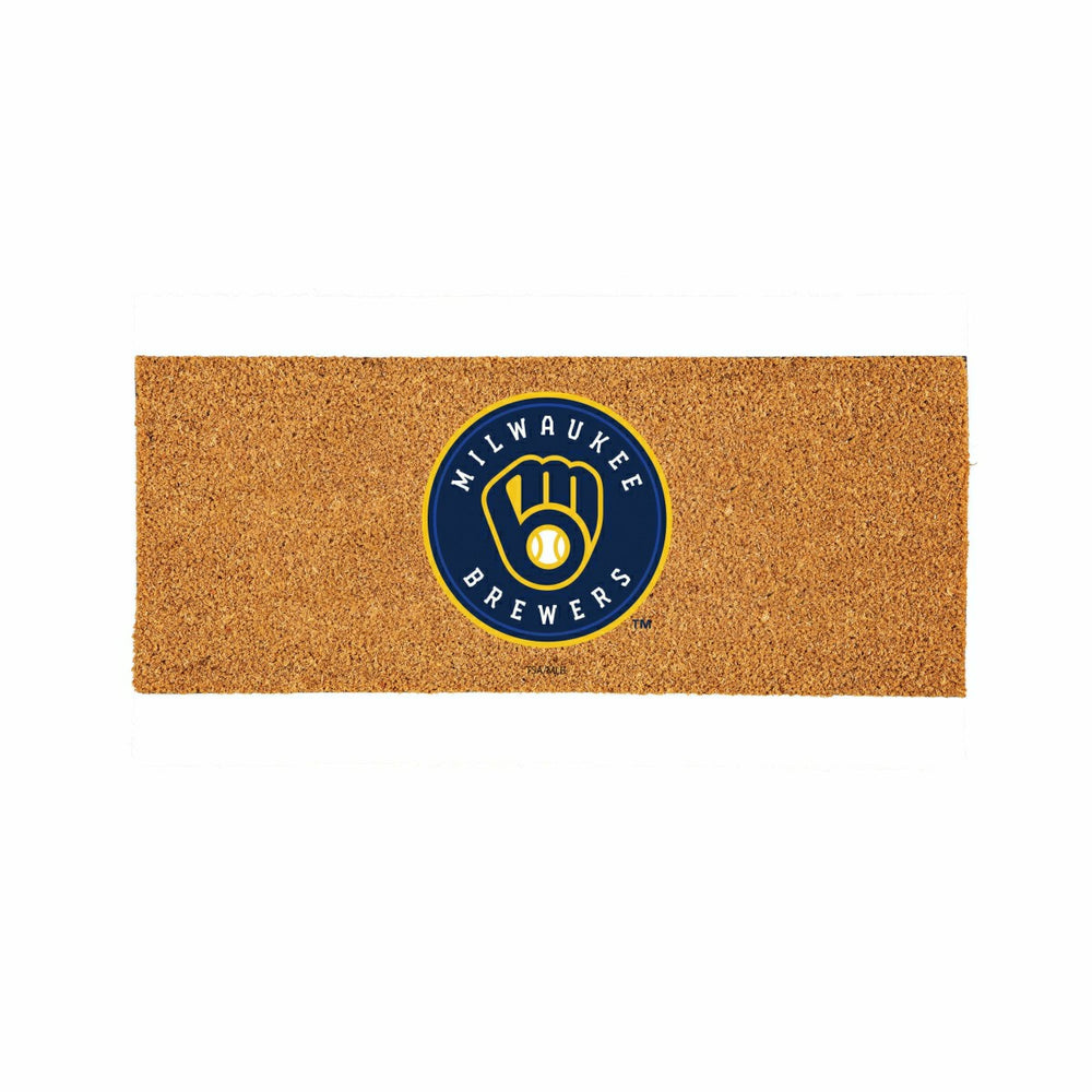 Milwaukee Brewers Extra Large Full Color Coir Mat, 60"x24"