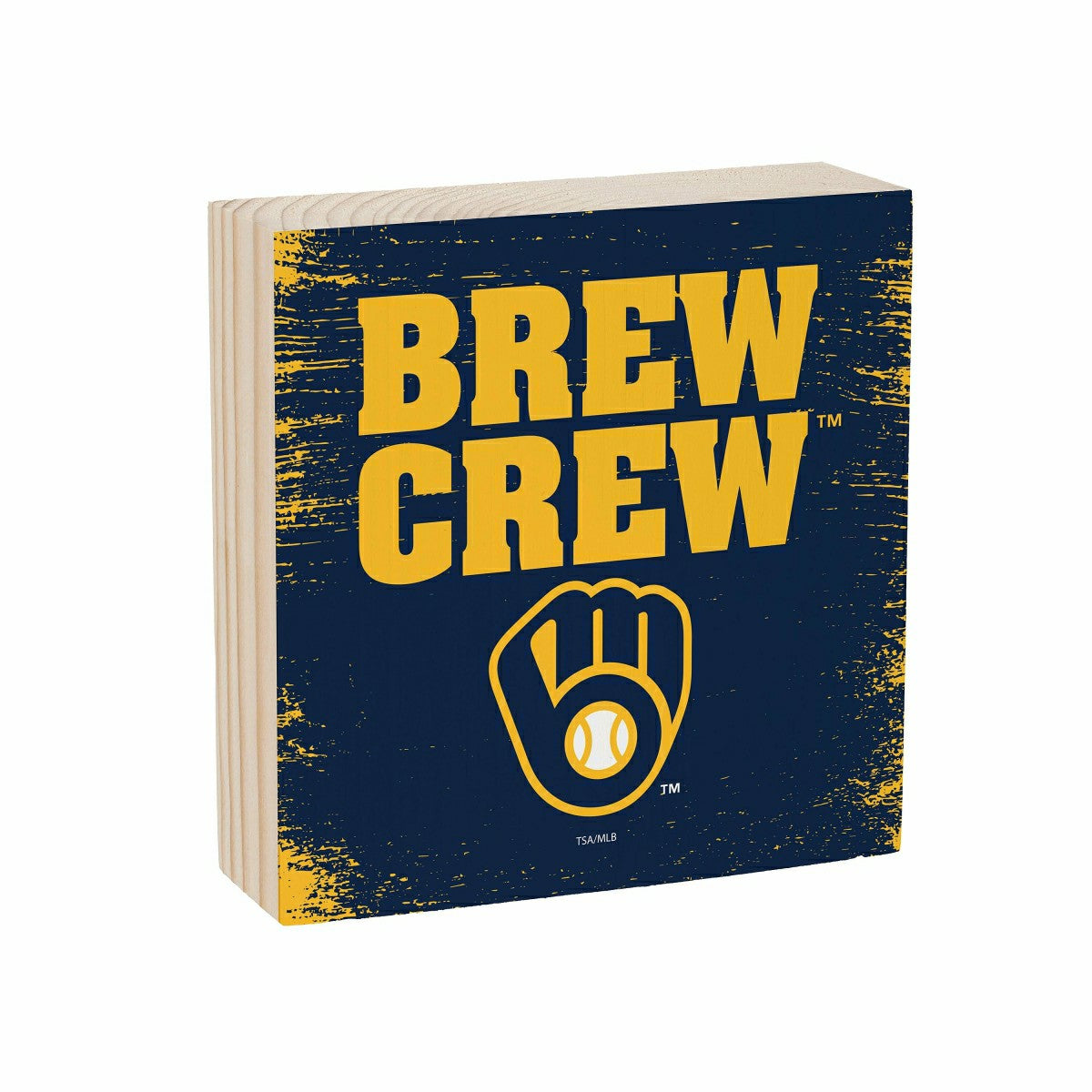 Milwaukee Brewers Plock, Down Home Fans, 6x6