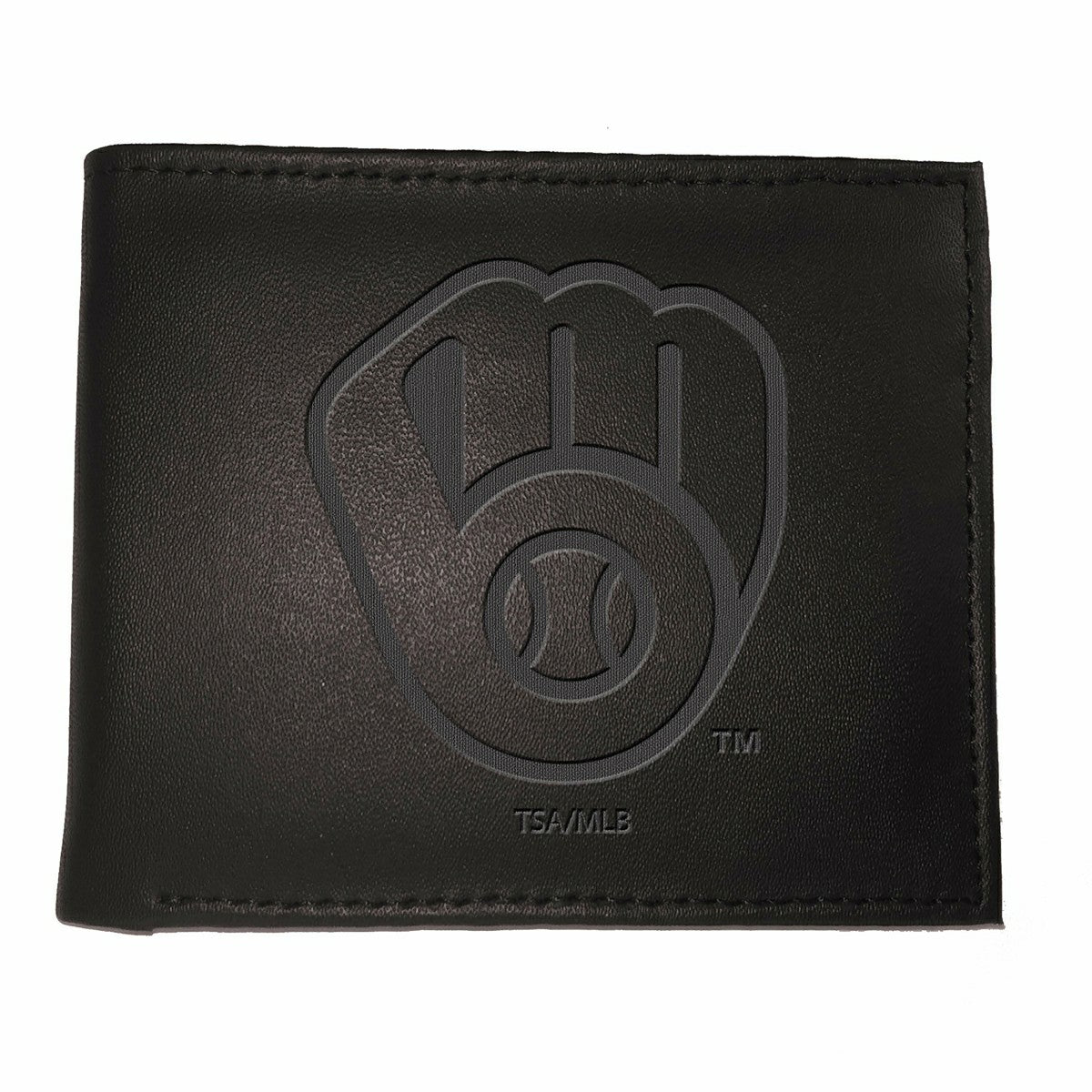 Milwaukee Brewers Bi-Fold Wallet Black