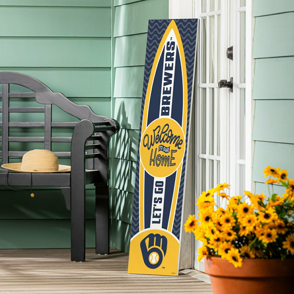 Milwaukee Brewers Summer Seasonal Surfboard ECM Exclusive 47" Single S