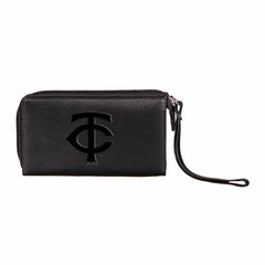 Minnesota Twins Wristlet Wallet Black