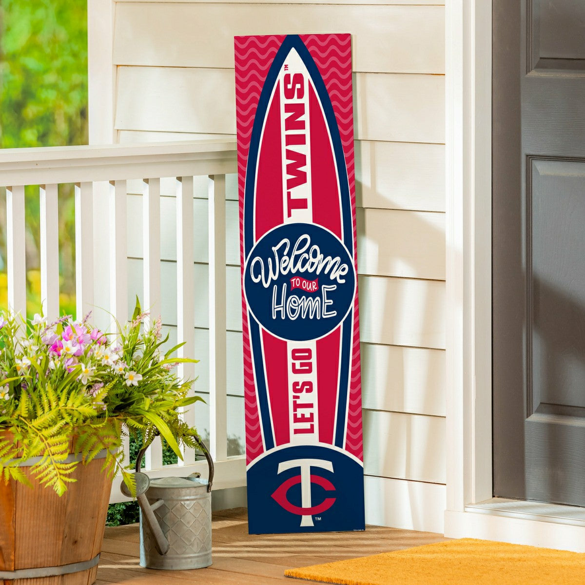 Minnesota Twins Summer Seasonal Surfboard ECM Exclusive 47" Single Sid