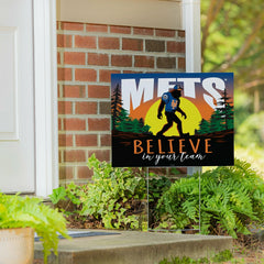 New York Mets Yard Sign, Bigfoot