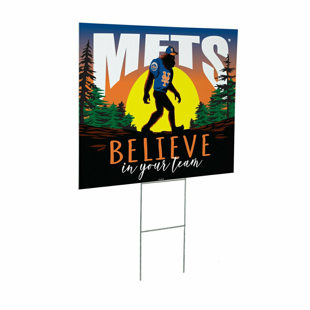 New York Mets Yard Sign, Bigfoot