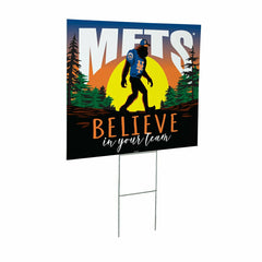 New York Mets Yard Sign, Bigfoot