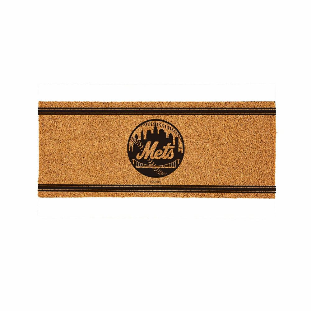 New York Mets Extra Large One Color Coir Mat, 60"x24"