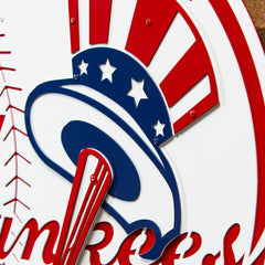 New York Yankees Premier Metal Wall Art
