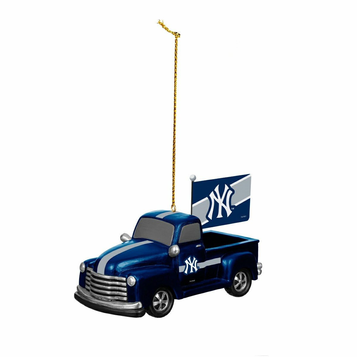 New York Yankees Rally Truck Ornament, Set of 2