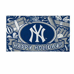 New York Yankees Holiday PVC Mat, 28"x16"