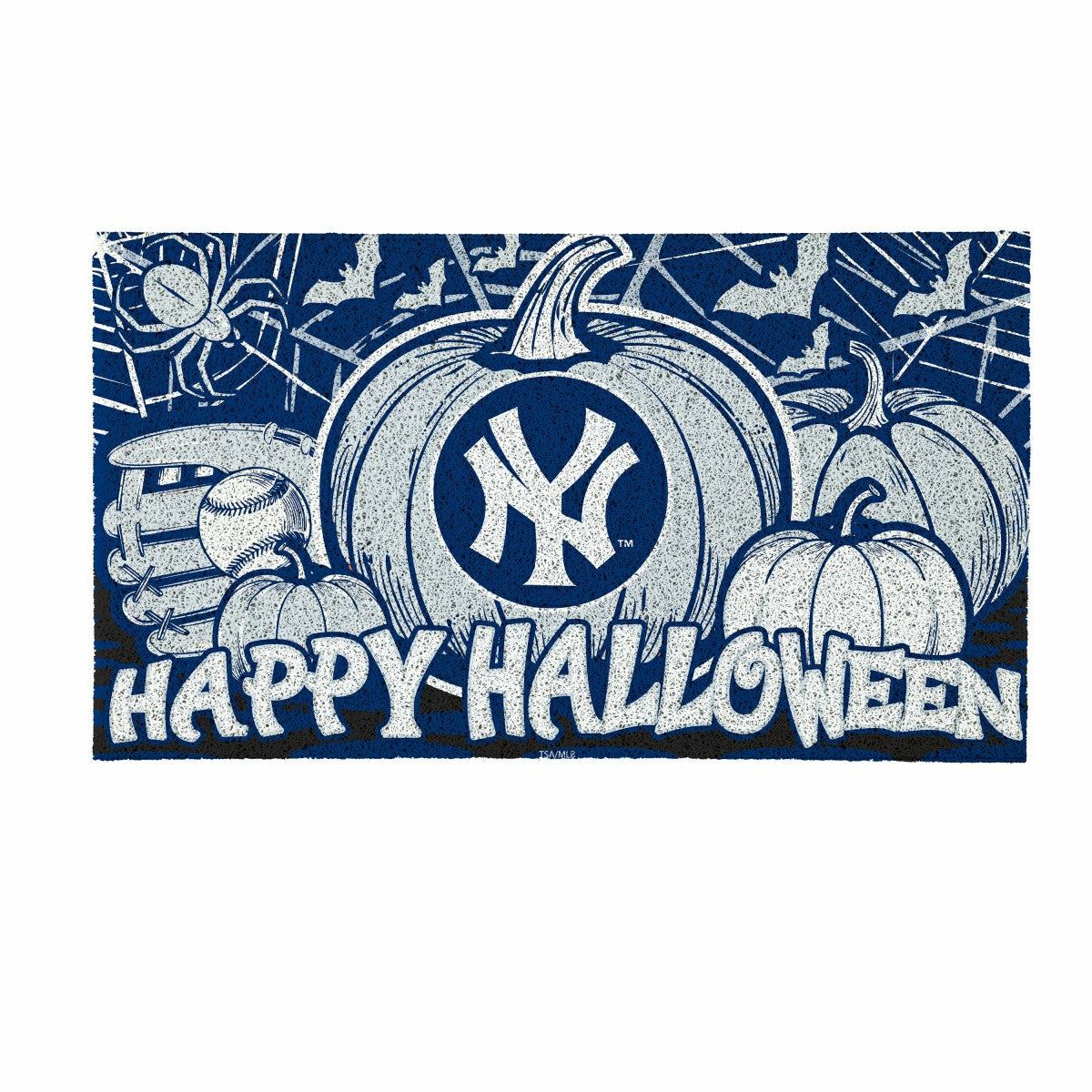 New York Yankees Halloween PVC Mat, 28"x16"