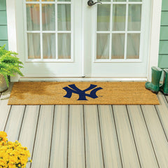 NY Yankees Extra Large Full Color Coir Mat, 60"x24"