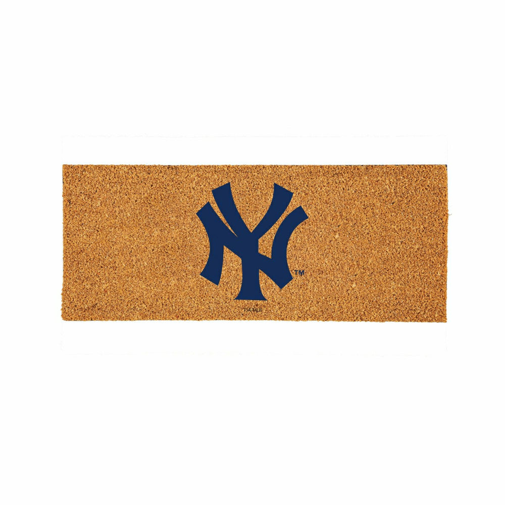 NY Yankees Extra Large Full Color Coir Mat, 60"x24"