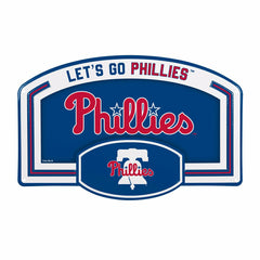 Philadelphia Phillies USA Embossed Steel Wall Sign, 11" x 17"