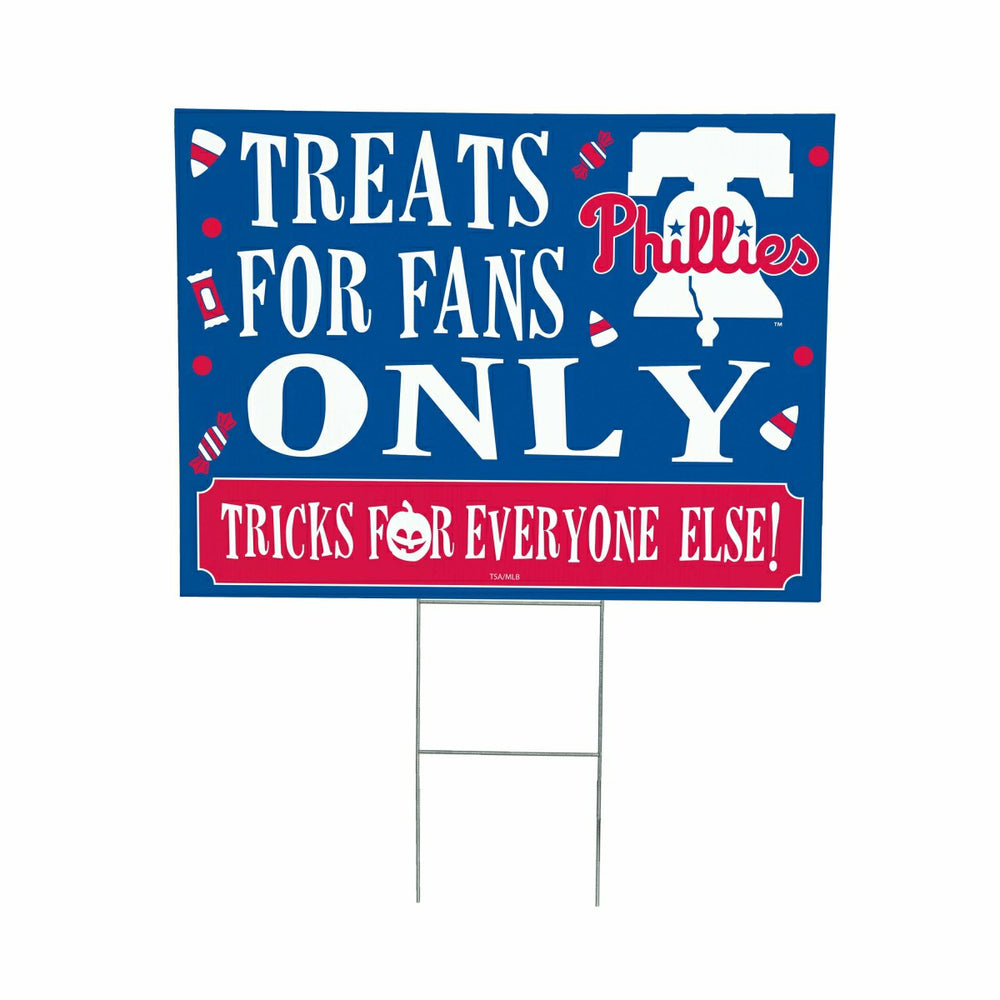 Philadelphia Phillies Yard Sign, Halloween Treats for Fans