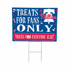 Philadelphia Phillies Yard Sign, Halloween Treats for Fans
