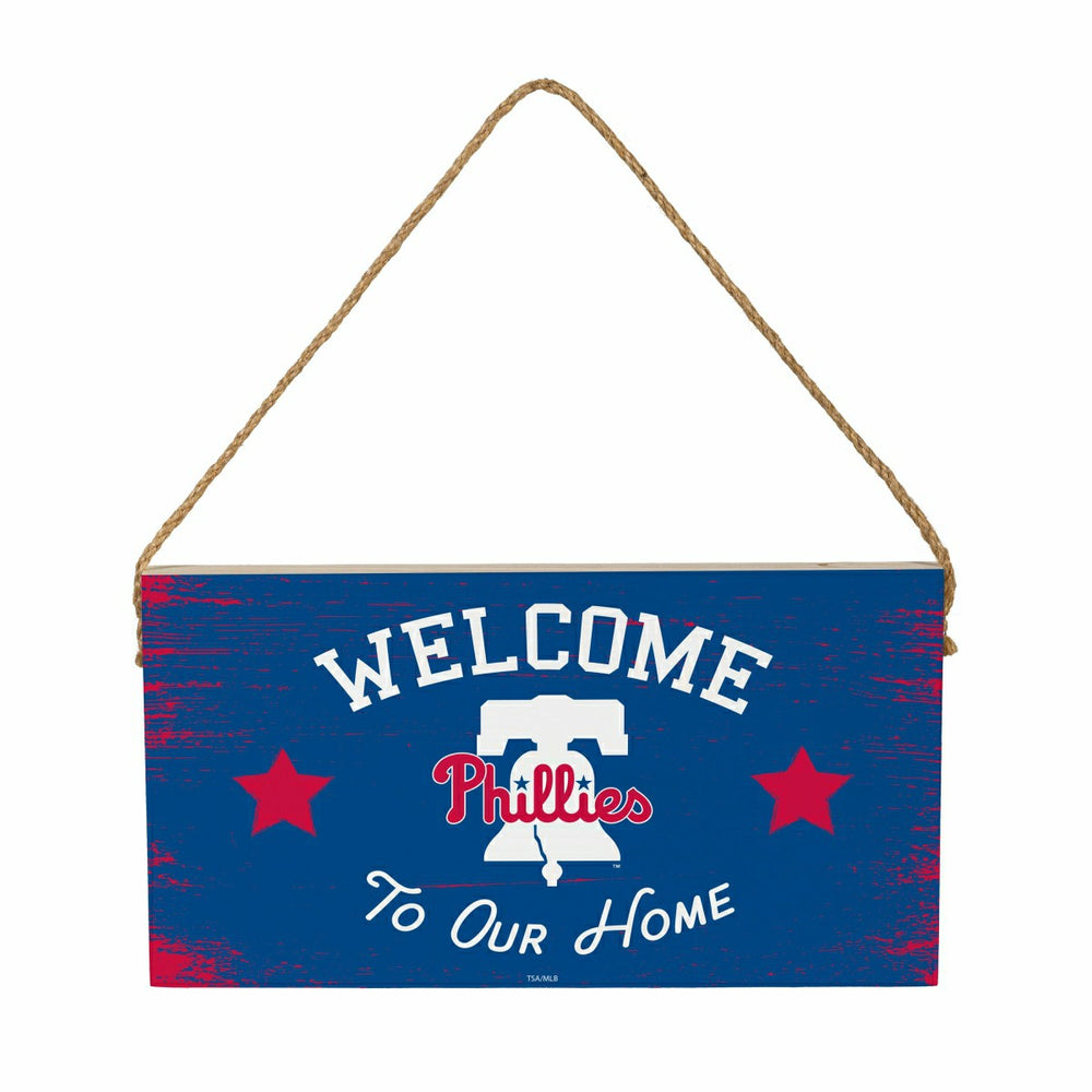 Philadelphia Phillies Wood Wall Sign, 6x11