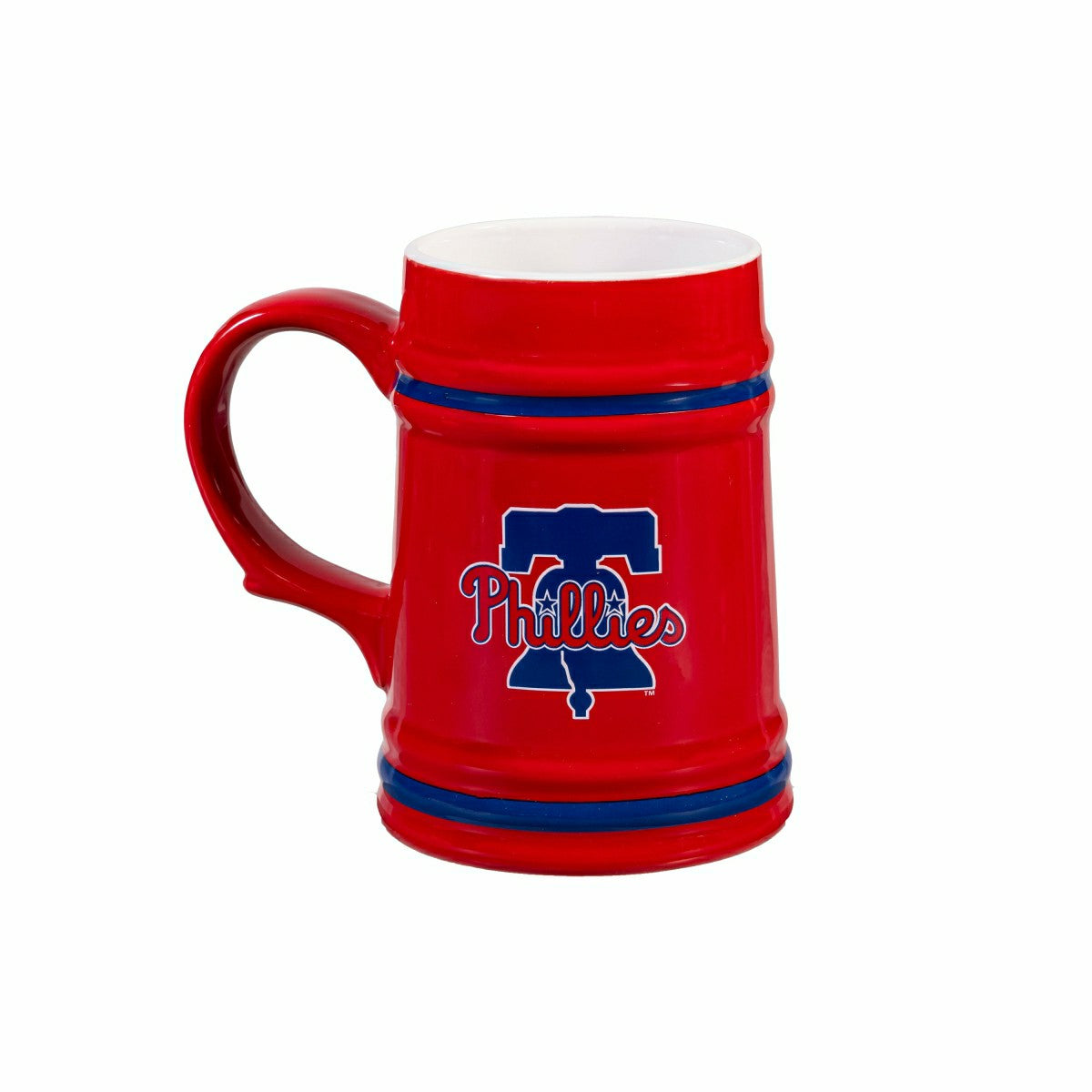 Philadelphia Phillies Ceramic Stein Cup, 24oz