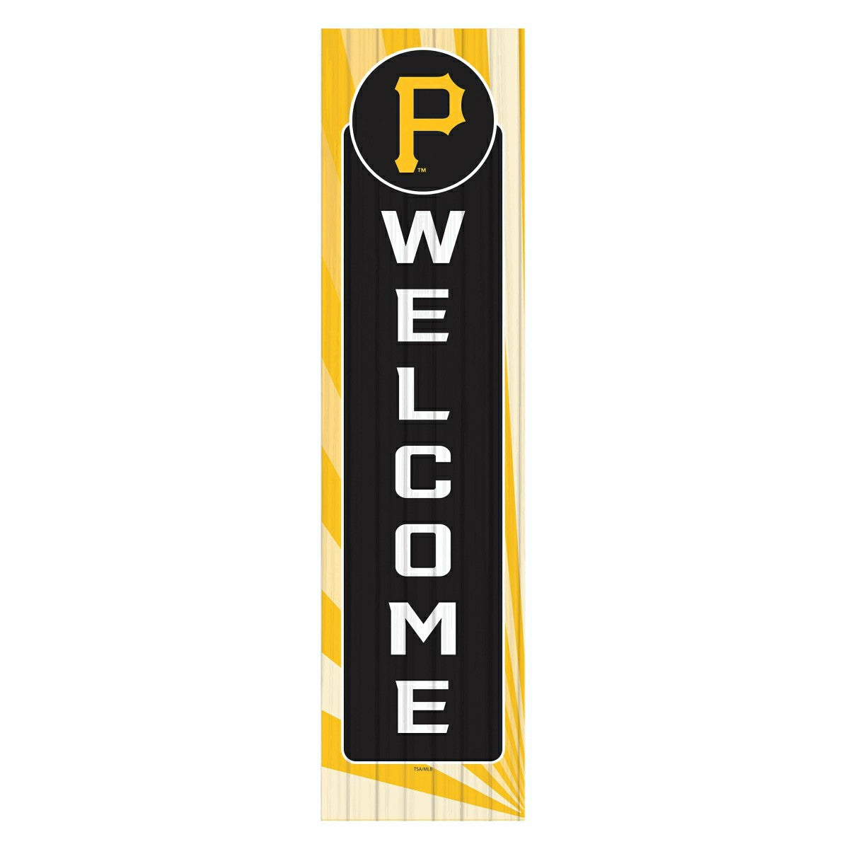 Pittsburgh Pirates, Summer Seasonal Leaner, 46" Single Sided