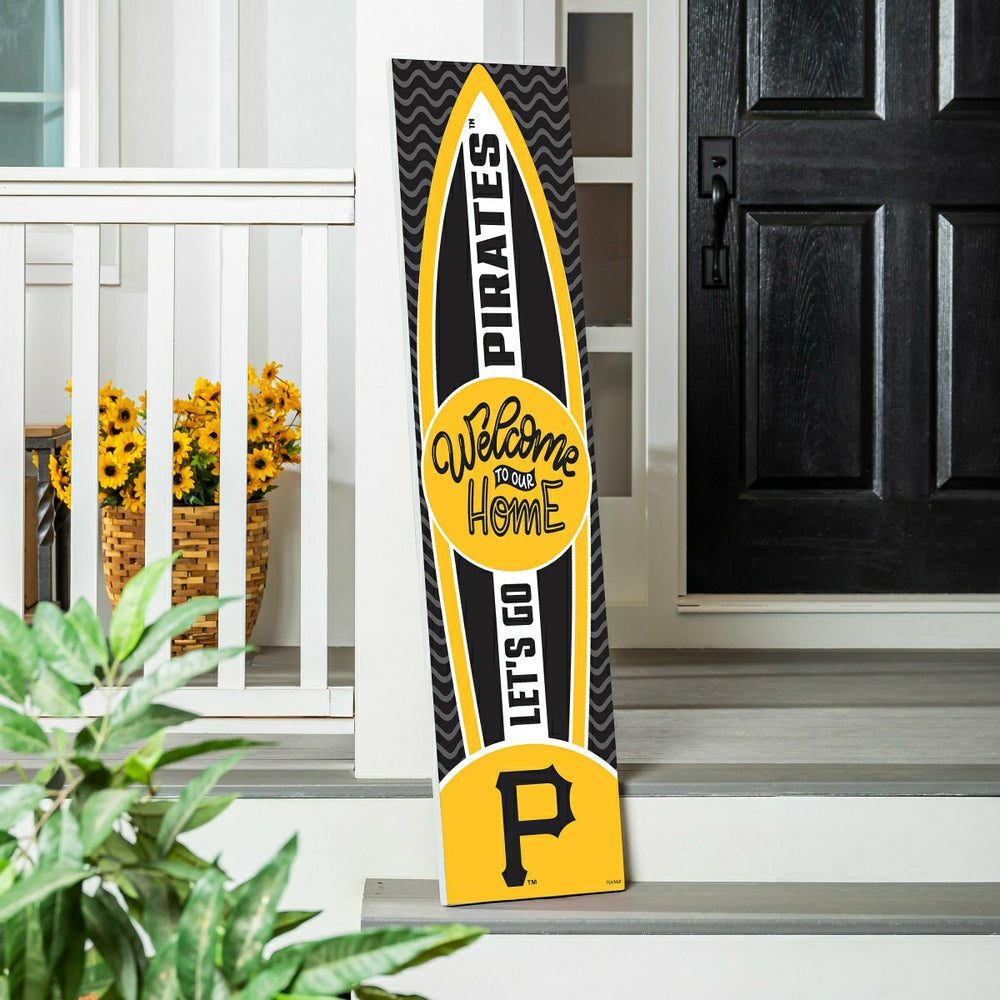 Pittsburgh Pirates Summer Seasonal Surfboard ECM Exclusive 47" Single