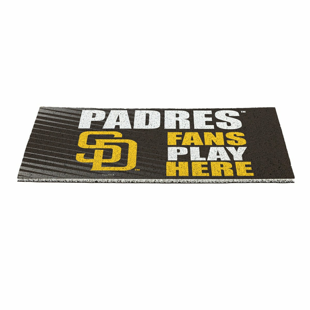 San Diego Padres Fan Mat, 28"x16"