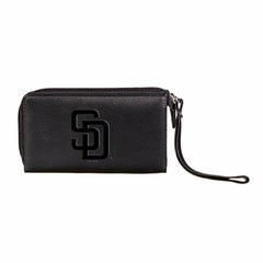 San Diego Padres Wristlet Wallet Black