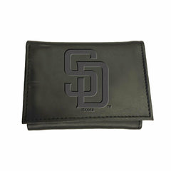 San Diego Padres Tri-Fold Wallet Black